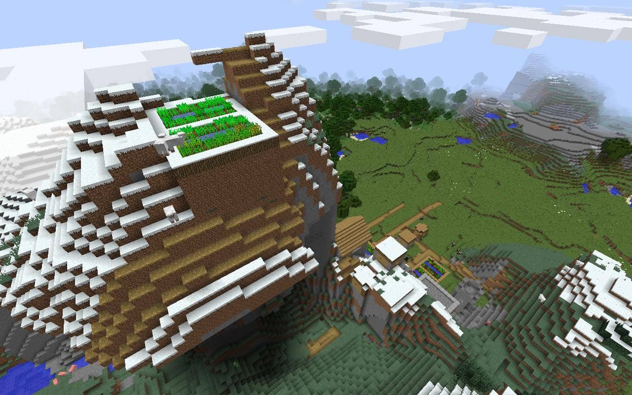 High Altitude Farm Minecraft Seed