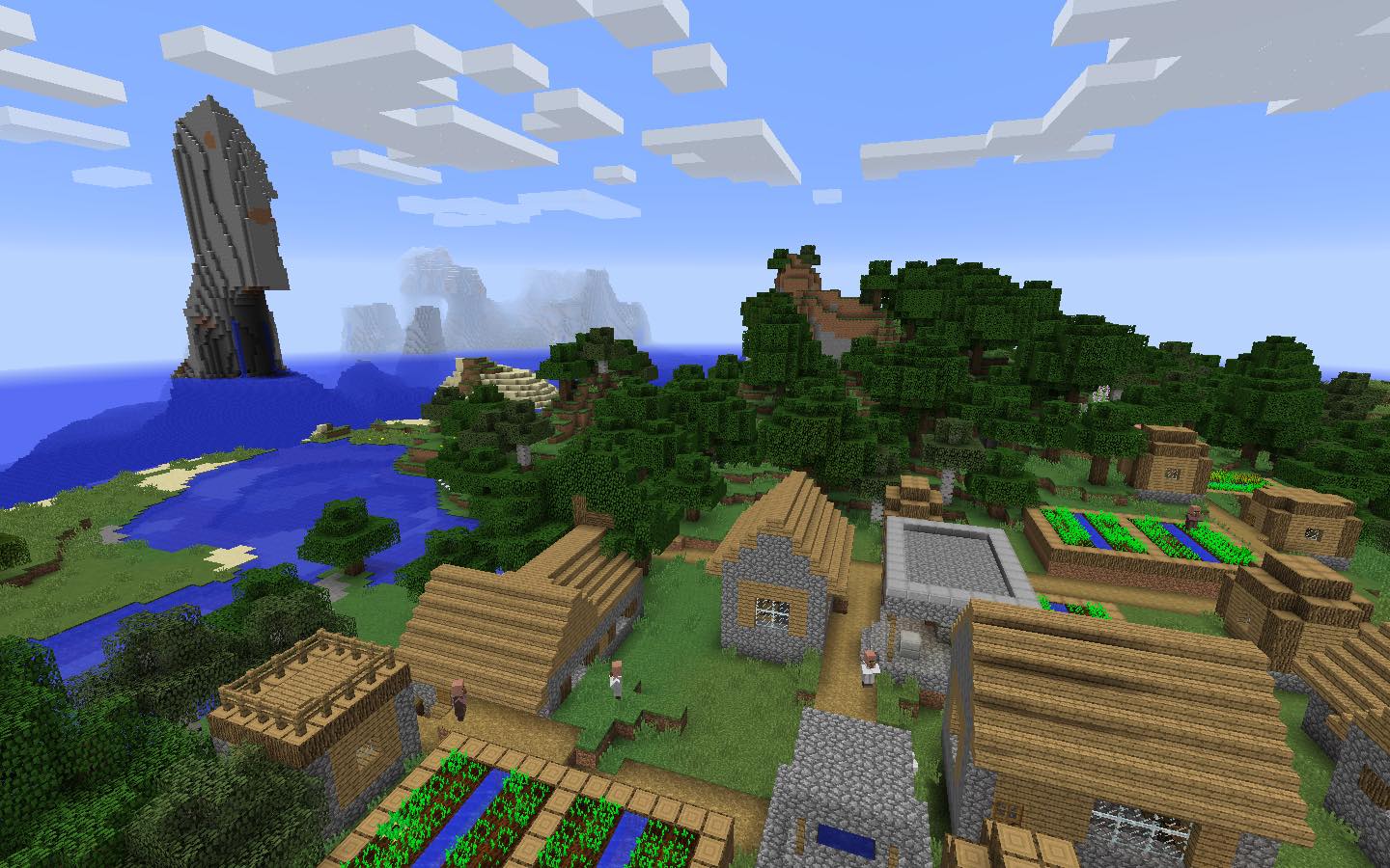 Village Seed for Mac/PC Minecraft