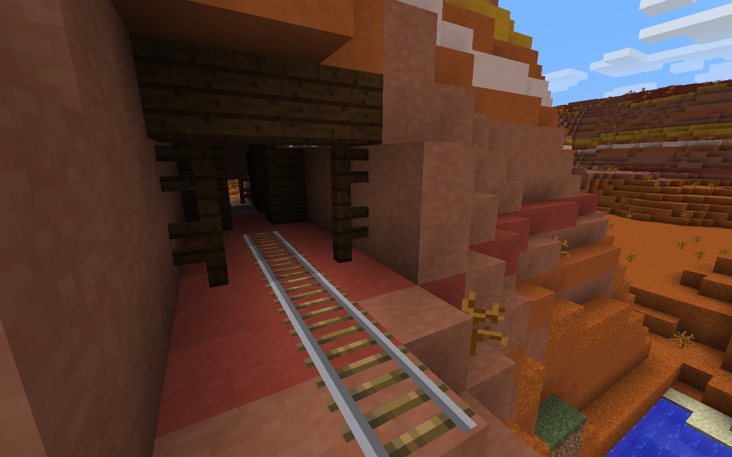 Mesa with Abandoned Mineshafts Seed