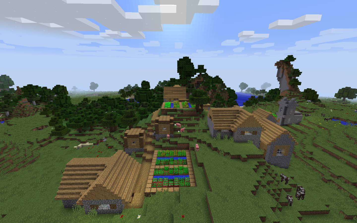 minecraft 1.8.8 village seed