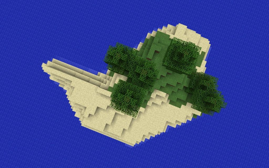 Spawn Island Minecraft Seed