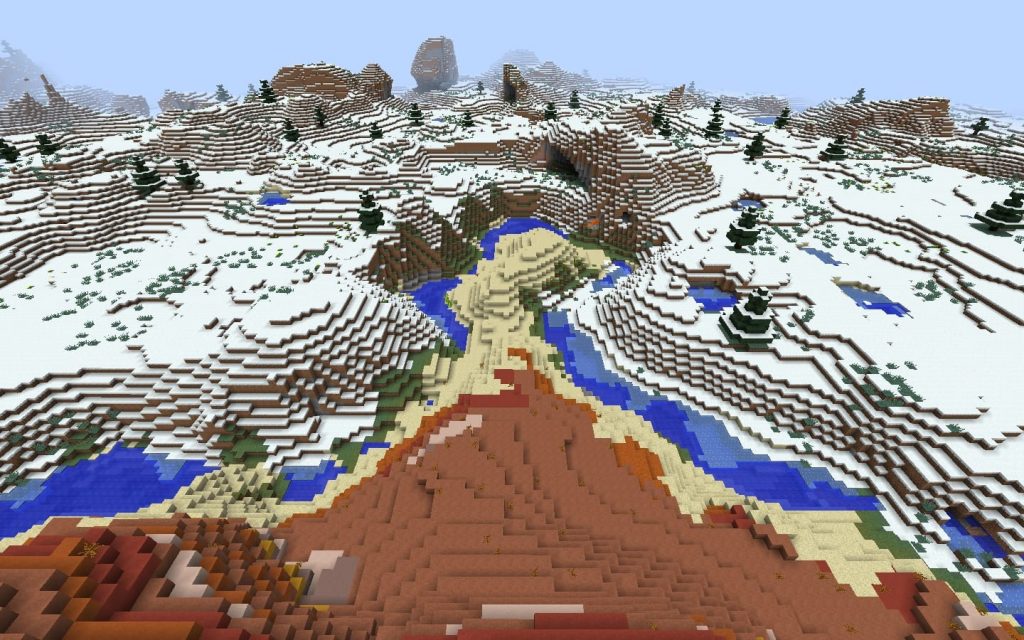 Ice Plains from Mesa Biome