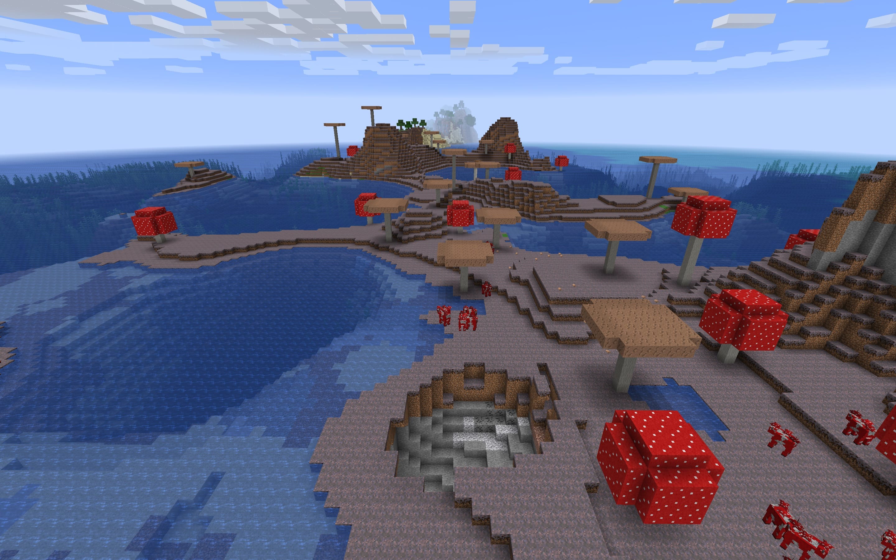 Mushroom Island Seed for Minecraft 1.13