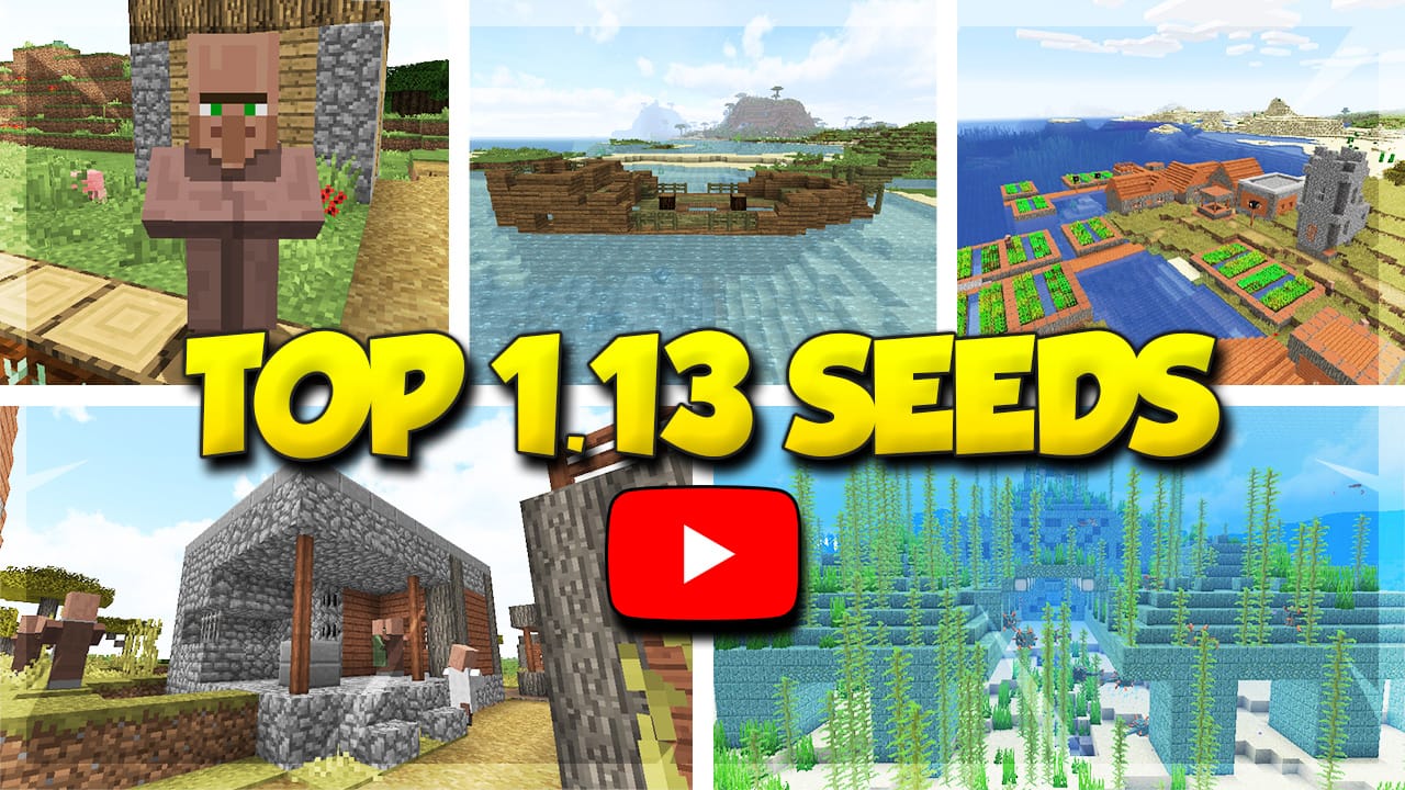 Top 5 Best Minecraft Village Seeds for 1.13
