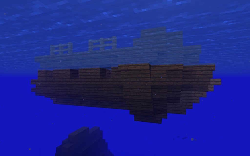 Minecraft Seed - Shipwreck - Free Floating