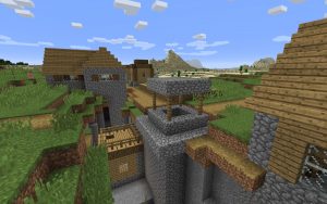 Village in Ravine Minecraft Seed