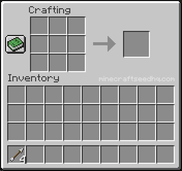 Minecraft Make Arrows - Step 3