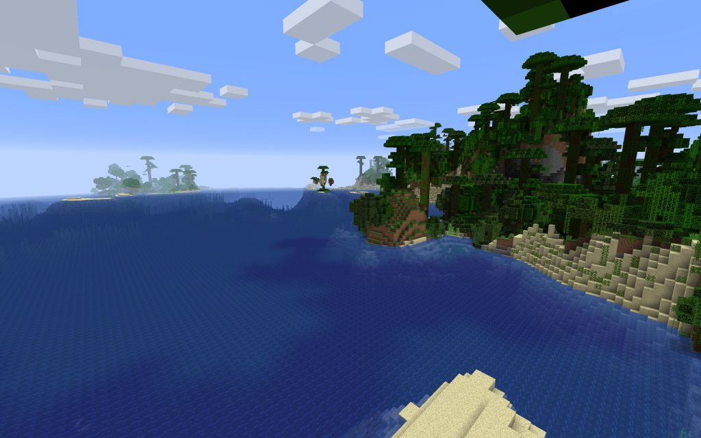 Minecraft Jungle and Ocean Biomes Spawn