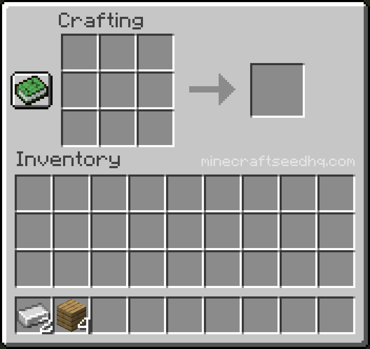 Minecraft Make a Smithing Table - Step 1