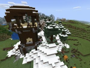 Minecraft PE Seed - Pillager Outpost