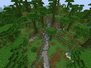 Minecraft Seed - Bamboo Forest - Bedrock/PE