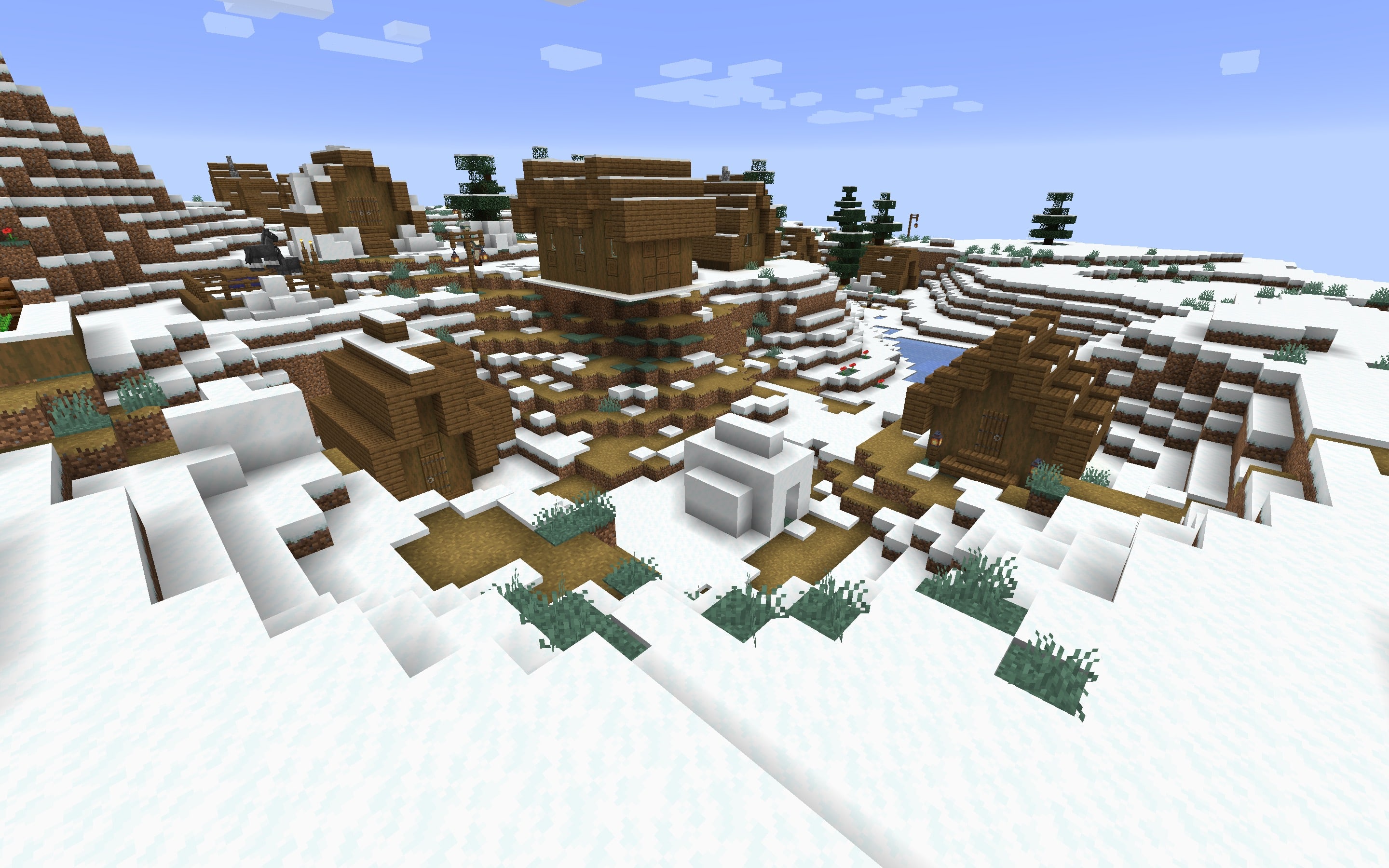 Minecraft Seed - Snow Village - PC/Mac