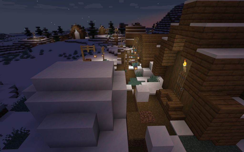 Snow Village Seed - Night