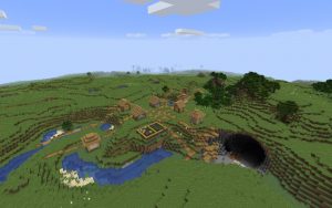 Minecraft Seed - Meteor Strike Village