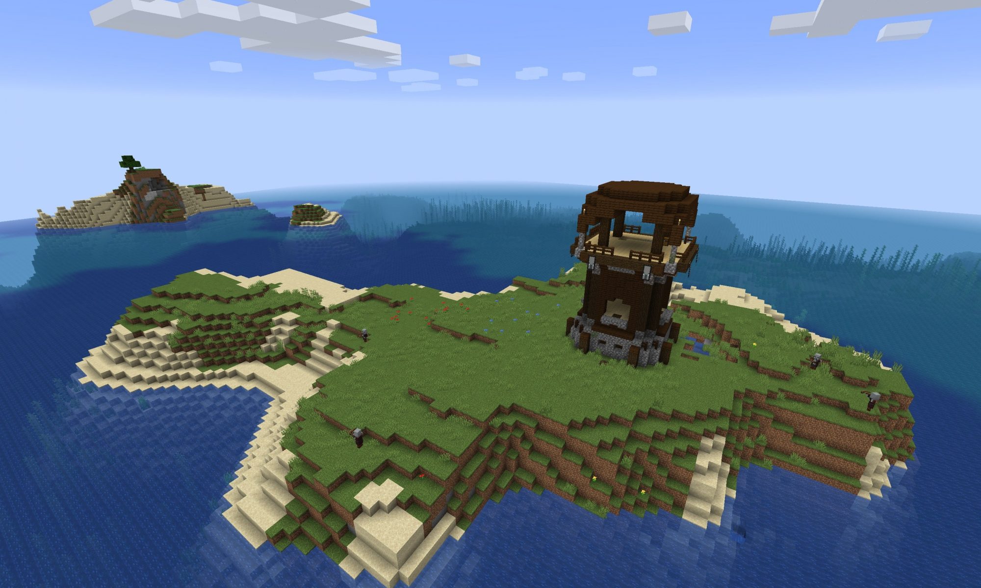 What is the title of this picture ? Poor Pillagers :( - Seeds - Minecraft: Java Edition - Minecraft Forum