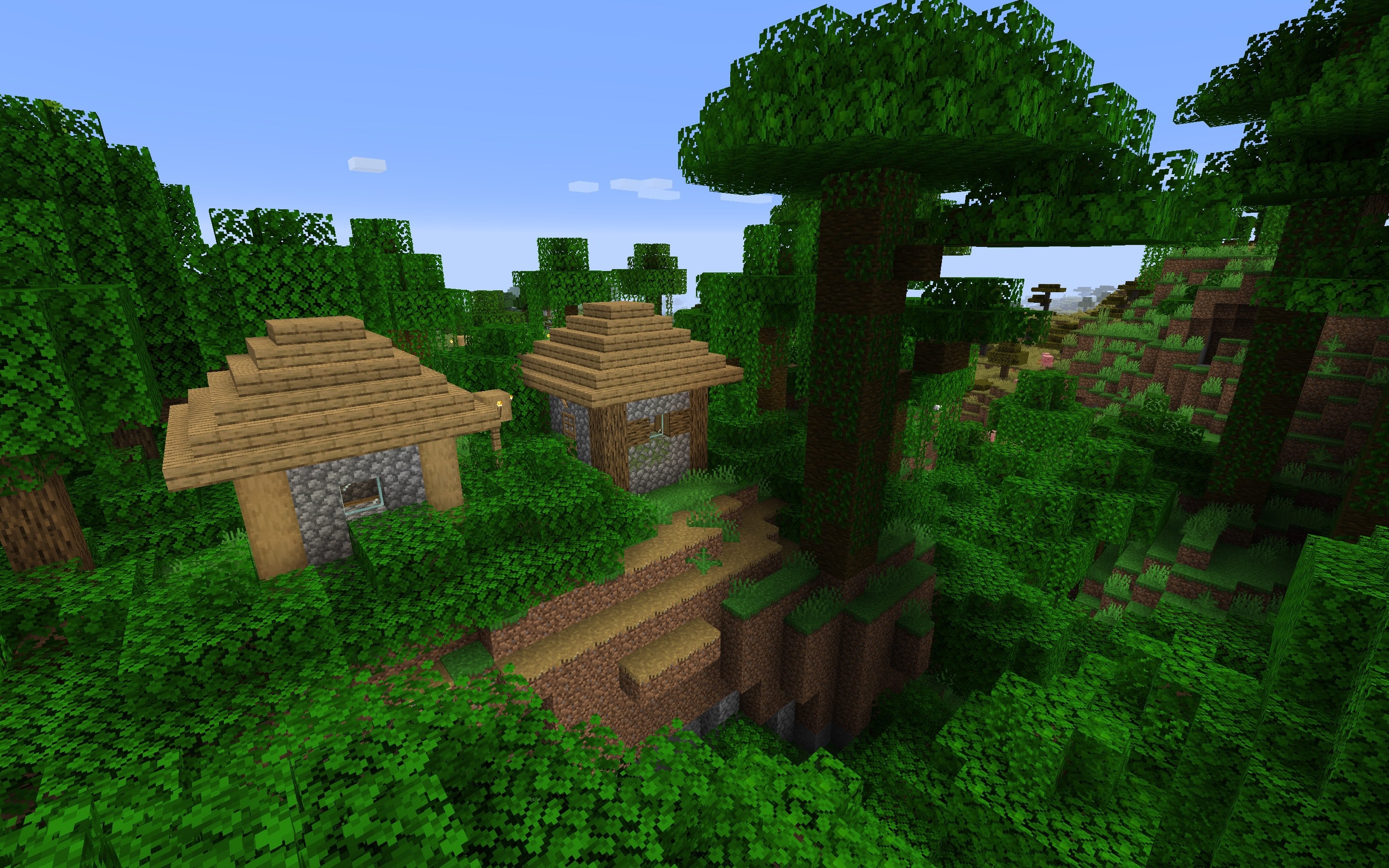 Jungle Village - Minecraft 1.14 Seed