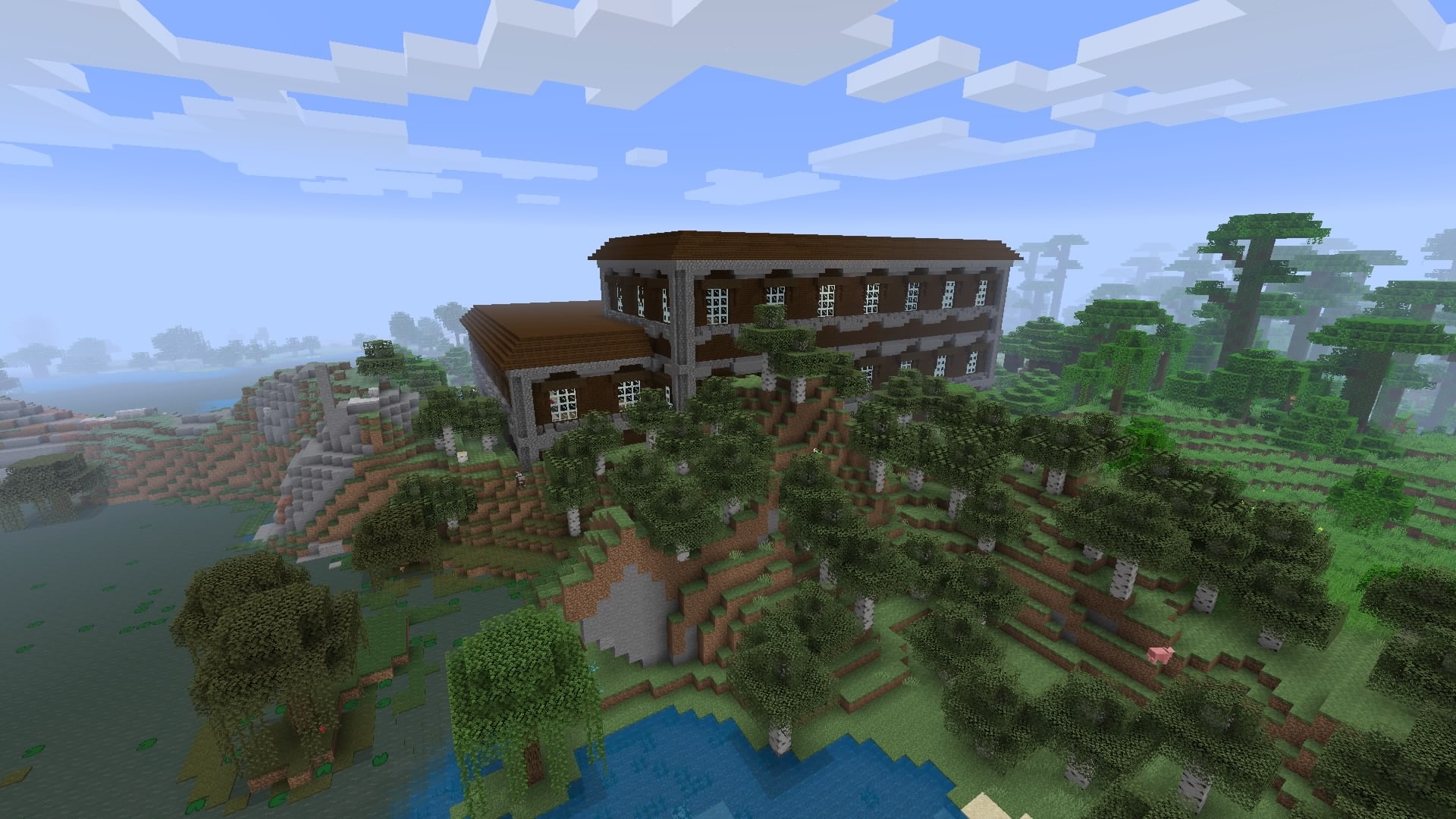Beautiful Mansion At Spawn Seed For Playstation 4 Minecraft Seed Hq